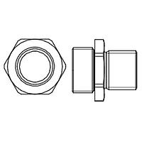 ERNI - TE Connectivity 354217-E Inserts MRDEZT M12 GEH.TEIL ML DM 9,55 A=13