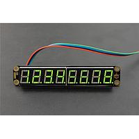 DFRobot DFR0646-G On Screen Display Boards Gravity: 8-Digital LED Segment Display Module (Green)