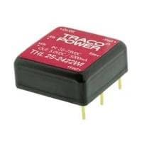 TRACO Power THL 25-2423WI Isolated Product Type: DC/DC; Package Style: 1"x1"; Output Power (W): 25; Input Voltage: 9-36 VDC; Output 1 (Vdc): 15; Output 2 (Vdc): -15; Output 3 (Vdc): N/A