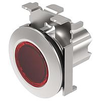 EAO 45-2234.4FE0.000 Switch Actuators Illuminated pushbutton actuator red transparent lens flush mounting maintain Front Metall