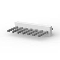 AMP Connectors - TE Connectivity 640383-7 Plug FLAT HEADER STRT 7P Square post tin