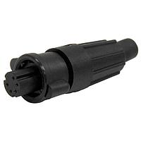 CONXALL 16980-5SG-522W Standard Circular Connector Micro-Con-X Cable End, 5-pin #26, Female, Crimp, Bulk