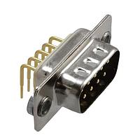 NorComp 773-E09-113R011 Plug IP67 9P MALE CONN R/A .283" W/CLCH NUT