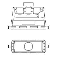 Amphenol Tuchel C14610E0249568M Connector Kits 24P PLUG SINGLE M41 TOP ENTRY HI KIT