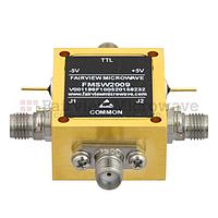 FairviewMicrowave  FMSW2009  SMA PIN Diode Switch SPDT  (50 Ohm, 70 MHz - 26.5 GHz, +27 dBm, SMA Female)