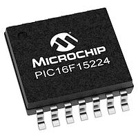 Microchip Technology PIC16F15224T-I/ST MCUs 7KB Flash, 512B RAM, 10b ADC, 2x PWM, 2x CCP, HLT, WDT, PPS, EUSART, SPI/I2C, XLP SLEEP Mode