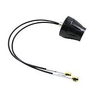 Quectel YB0009AA MIMO External, 4G: 824 960 MHz, 1710 2690 MHz; GPS, BD: 1575.42 +/-10 MHz, 1561 +/-10 MHz , LTE&GNSS, Combining, 310 +/-10, SMA Male (center pin), Screw, 33 48