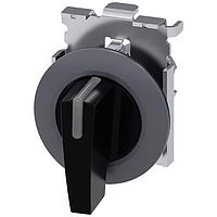 SIEMENS 3SU10622EM100AA0 Long Handle SELECTOR SWITCH. I>O<II. BLACK