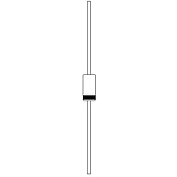 Microchip Technology 1N645-1 Standard Recovery Rectifier 225V 400mA Signal or Computer Diode THT