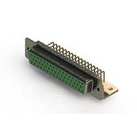EDAC 622-M50-660-GT4 D-Sub Connectors - Standard Density EDAC Right Angle D-Sub Connector