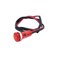 Mallory Sonalert FL1P-8NW-2-R110V Panel Lights LED RED 8MM NUT 110VAC/DC