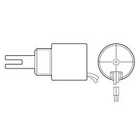 Ledex 195200-232 Pull Tubular STA Tubular 1/2" x 1/2" Pull 60 deg w/o AR Flat