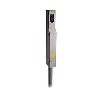 Banner Engineering VSMQAP6CV50 Photoelectric Sensors VSM Series: 5x7x40 mm Rectangular Diffuse; Range: 50 mm; Input 10-30 V dc; Output: 1 PNP LO (Light Operate); 2 m (6.5 ft) Cable