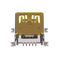 Amphenol Commercial Products GMSB0532112YEU Mini USB Type AB Connectors MINI USB B TYPE RECEPTACLE 5POS SMT