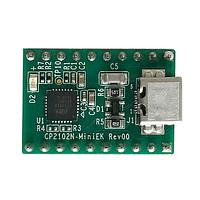 Silicon Labs CP2102N-MINIEK USB to UART Bridge Controller A kit designed to showcase the various features of the CP2102N USBXpress devices
