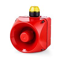 Auer Signal 875677313 Alarm Sounder ACM Multi-tone alarm sounder with LED strobe light indicator 230-240 V AC yellow