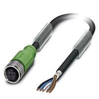 PHOENIX CONTACT 1422611 Sensor Cables / Actuator Cables SAC-5P-50,0- PUR/M12FS SH