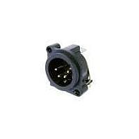 NEUTRIK NC4MAH Receptacles 4P XLR MALE HORIZ PCB MOUNT.