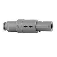 REDEL PAG.A0.1GZ.ZC65GZ Connectors 1FLUIDIC CTC,STR PLG CBL COLLET 6.5MM GRY