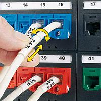 Panduit R100X150X2J Wire Labels & Markers Laser Printable, Turn-Tell, Polyester, 1
