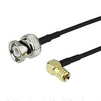 Fairview FMC0826174 BNC Male to RA SMB Plug Cable RG-174 Coax