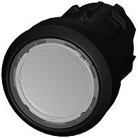 SIEMENS 3SU10000AB700AA0 Flat Button PUSHBUTTON, MOM, CLR, FLUSH