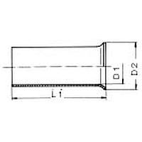 Weidmuller 0282900000 Wire-End Ferrule H10,0/12