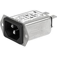 Schurter 5123.0504.0 AC Power Entry Modules 5123 PEM WITH FILTER 6A M80