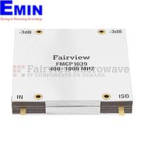 Fairview FMCP1039 Drop-In 90 Degree Hybrid Coupler From 400 MHz to 1,000 MHz Rated To 800 Watts