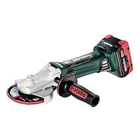 METABO WF 18 LTX 125 QUICK Cordless flat-head angle grinder (18V 2X5.5AH LIHD)