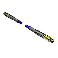 Samtec RF179-72RP2-74BJ2-0100 RF Cable Assemblies 75 Ohm RF Cable Assembly, RG 179 Cable