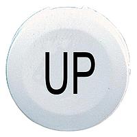 SCHNEIDER ZB6YA127 Cap, Pushbutton, Marked 16MM PB CAP 65168-024