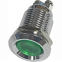 Mallory Sonalert FL1M-12CA-1-G110V Indicators LED GRN 12MM NUT 110VAC/DC