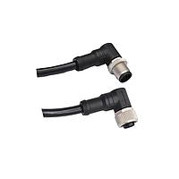 Amphenol LTW MSBP05MR-SBPFR-SB002 Sensor Cables / Actuator Cables M Series Sensor Connector, M12, B Code, Plastic, 4A, 05 pins, Male Connector, Male Contact, Right Angle-to-Right Angle, Screw Thread, Overmolded Double Ended, Length 2000mm, IP68