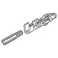 AMP Connectors - TE Connectivity 583361-3 (Cut Strip) Standard Card Edge Connectors CONTACT 22-18 AWG Cut Strip of 100
