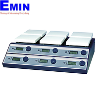 WITEG SMHS-6 Multi-Point Hotplate Stirrer (350°C; 80 ~ 1500 rpm)