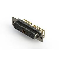 EDAC 630-21W1640-1N2 Mixed Contact D-Sub Connectors Right-angle Power Combo D-Sub Connector