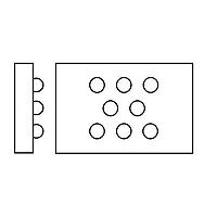STMicroelectronics M24M01-DFCS6TP/K EEPROM 1Mb serial IAC bus 1 MHz 1.7 to 5.5V