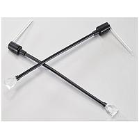 BIVAR FLPR1V12.0-SG Flexible Light Pipes with LEDs Light Pipe Assembly, Flexible, Board Mount, Vertical Adapter, 7mm x 4mm Rectangle Lens,12.0 in., Super Green