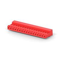 AMP Connectors - TE Connectivity 4-640428-7 Receptacle Housing 17P MTA156 CONN ASSY 22AWG RED