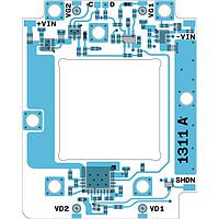 Quantic X-Microwave XR-C121-0810D-SP Bias Controller Bias Controller, TPS26600RHFT [PCB: 1311]for TGA2214-CPSpring Pins