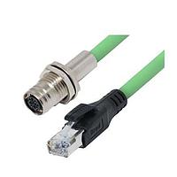 Molex 1204061042 Ethernet Cable ULTRA-LOCK M12 2.0 SHIELDED