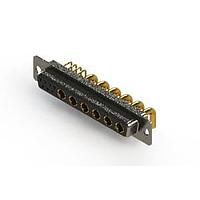 EDAC 630-13W6240-2N1 Mixed Contact D-Sub Connectors Right-angle Power Combo D-Sub Connector