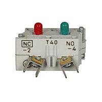 Eaton 10250T40EC 1 NO - 1 NC 1NO-1NC LOGIC LVL AMB Cont blck SPADE TE