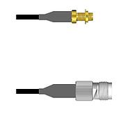 Amphenol Custom Cable Q-2Y04J0008120i RF Cable Assemblies SMA-SJB/TNC-SJ RG58 120I