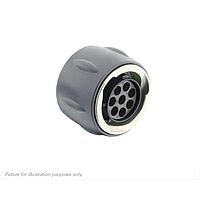 Eaton Souriau-Sunbank UTGX6128S Plugs Plug, without backshell, for 8 female contacts, IP68/69K