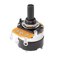 Same Sky (formerly CUI Devices) PTN24B-B10020K1PC Rotary 24mm, 100kohm, 20mm shaft, Switch