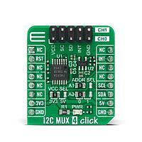 Mikroe MIKROE-4240 Switch IC Development Tools I2C MUX 4 Click