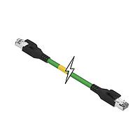 Molex 1201088354 Ethernet Cables / Networking Cables ENET RJ-45 DBLE-END CORDSET