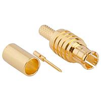 Amphenol RF 252103-75 Connectors MCX ST CRIMP PLUG 179/U GOLD 75 OHM